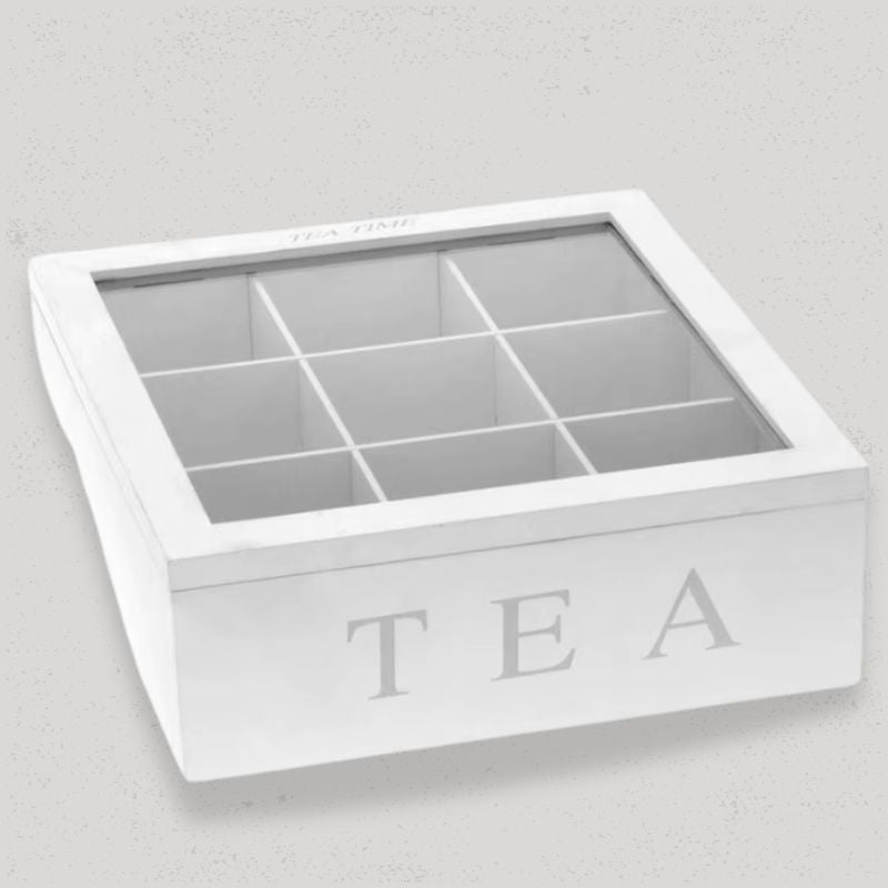 Boîte à Sachet de Thé | BaggyTea Blanc