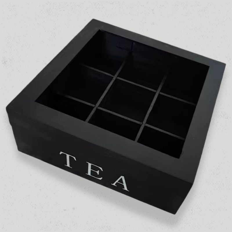 Boîte à Sachet de Thé | BaggyTea Noir