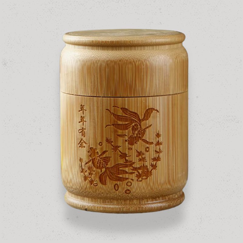 Boîte à Thé en Bois | 12cm | L’Essence du Thé