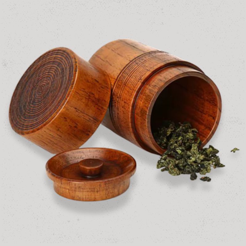Boîte à Thé en Bois | Racine d’Infusion