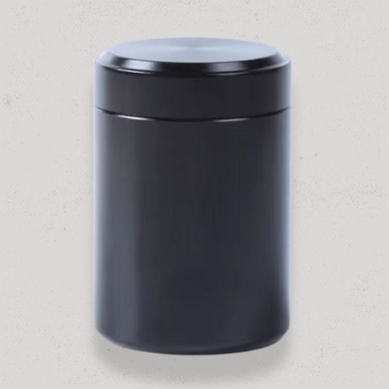 Boite à Thé en Vrac 60ml | TheaSteel Noir
