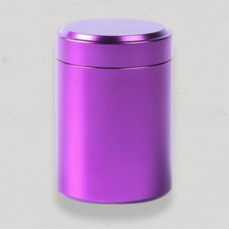 Boite à Thé en Vrac 60ml | TheaSteel Violet