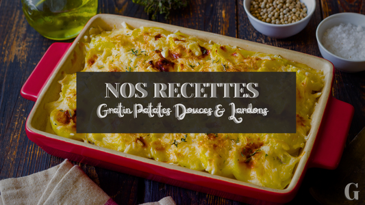 🍠 Gratin de Patates Douces aux Lardons 🍠