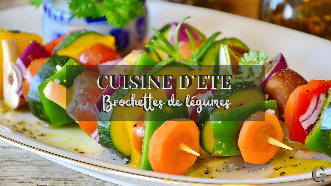 🥒 La meilleure recette de Brochettes de Légumes 🥒