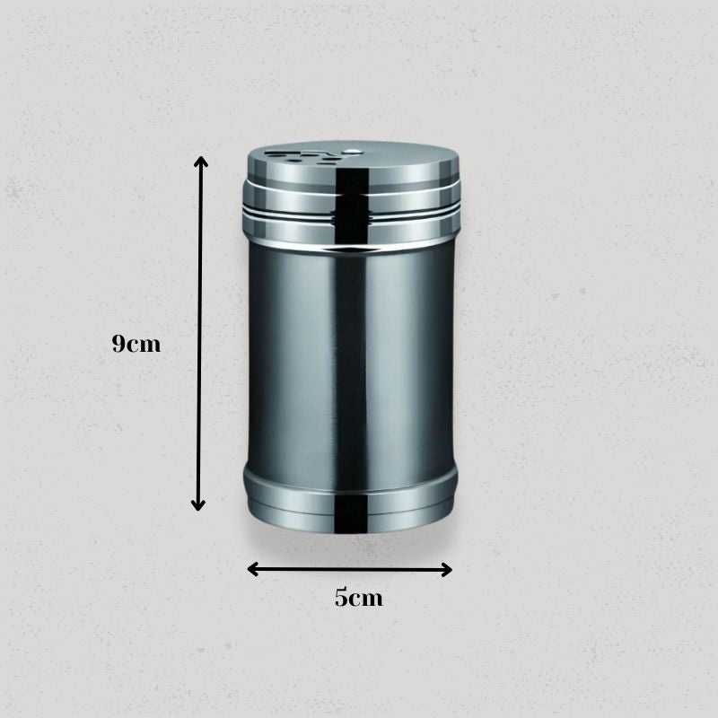 salière et poivrière en inox moyen