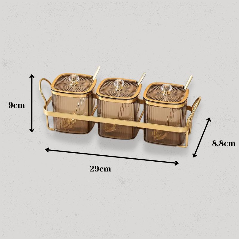 taille pot à épices original trio