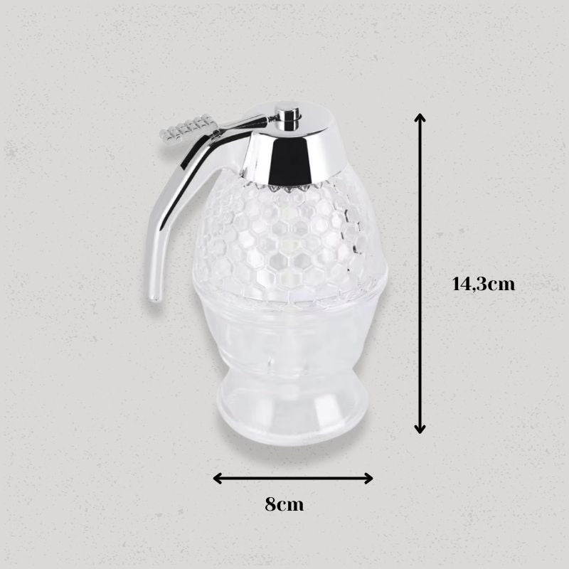 taille pot à miel avec bec verseur
