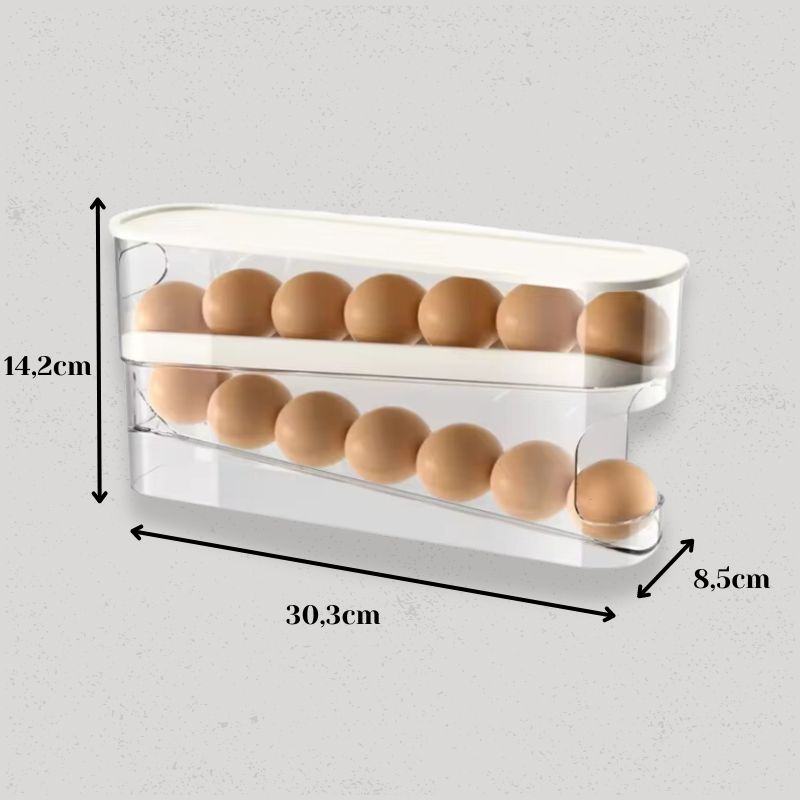 taille rangement oeuf de poule